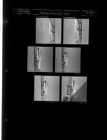 Airplane Landing at Night (6 Negatives) (September 13, 1962) [Sleeve 21, Folder c, Box 28]